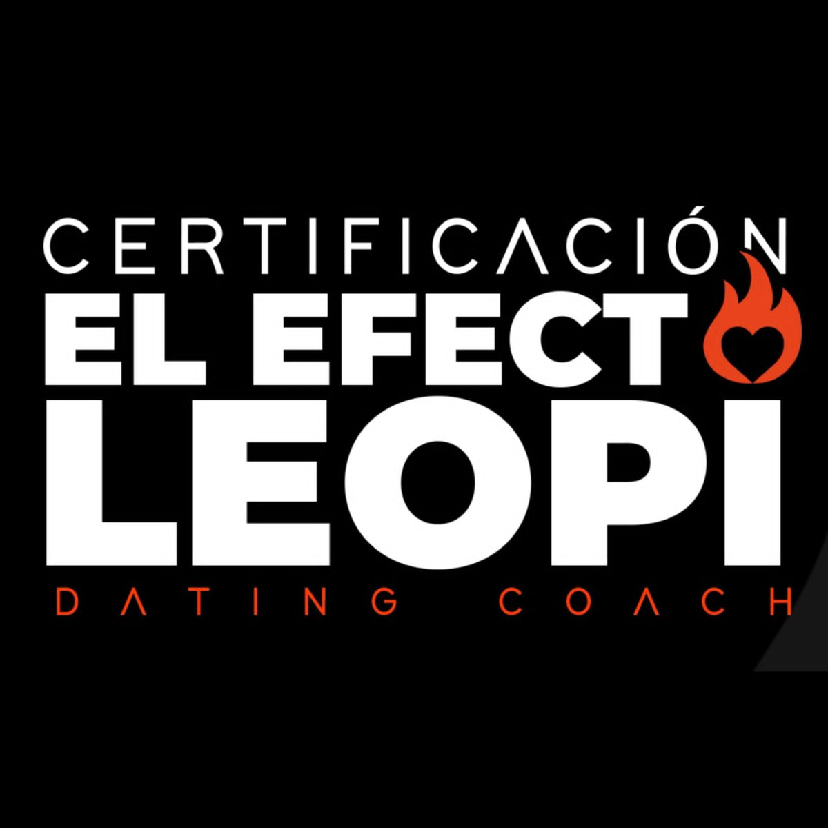 CERTIFICACIÓN DATING COACH. (SEPTIEMBRE 2025, mixto en vivo por Zoom)